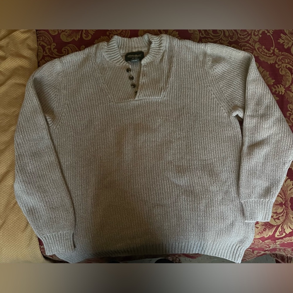 eddie baur oversized baggy 90s knitted sweater